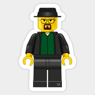 Lego Walter White Sticker